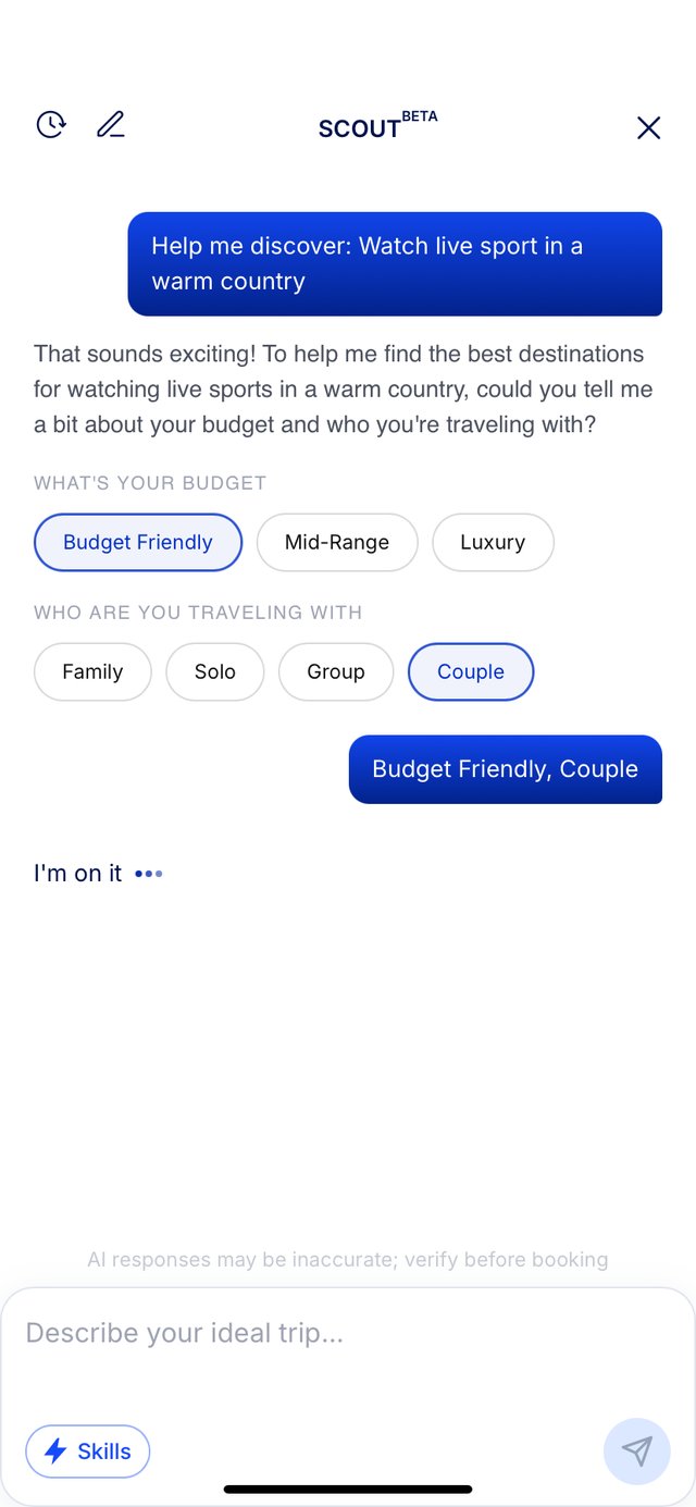 Preference chip picker component