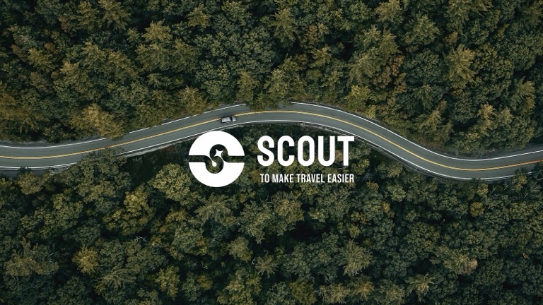 Scout AI Concierge, landing visual